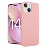 ShieldCase Coque silicone iPhone 14 (rose)