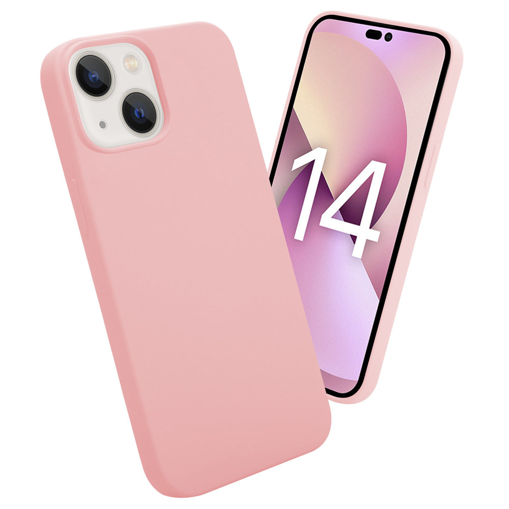 ShieldCase ShieldCase Coque silicone iPhone 14 (rose)
