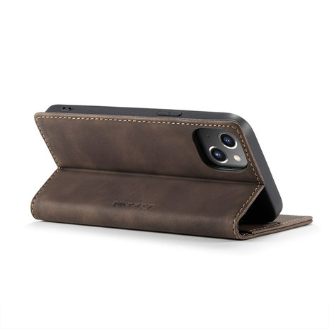CaseMe CaseMe Étui de téléphone iPhone 14 (marron) CaseMe CaseMe Étui de téléphone iPhone 14 (marron)