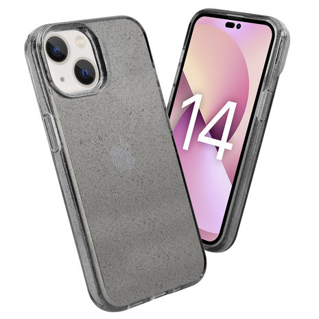 ShieldCase ShieldCase Coque iPhone 14 TPU Glitter (noir) ShieldCase ShieldCase Coque iPhone 14 TPU Glitter (noir)