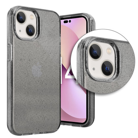 ShieldCase ShieldCase Coque iPhone 14 TPU Glitter (noir) ShieldCase ShieldCase Coque iPhone 14 TPU Glitter (noir)