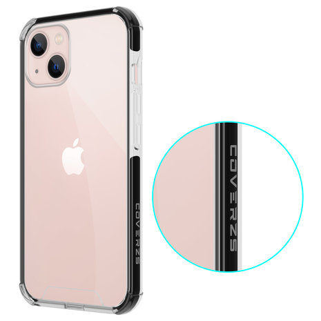 Coverzs Coverzs Coque antichoc iPhone 14 3en1 (transparente) Coverzs Coverzs Coque antichoc iPhone 14 3en1 (transparente)