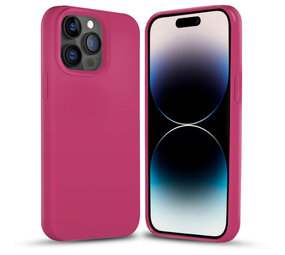 Coverzs Coque silicone solide iPhone 14 Pro (rose) Coverzs Coque silicone solide iPhone 14 Pro (rose)