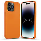 Coverzs Coverzs Coque silicone solide iPhone 14 Pro (orange)