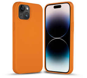 Coverzs Coque silicone solide iPhone 14 Plus (orange) Coverzs Coque silicone solide iPhone 14 Plus (orange)