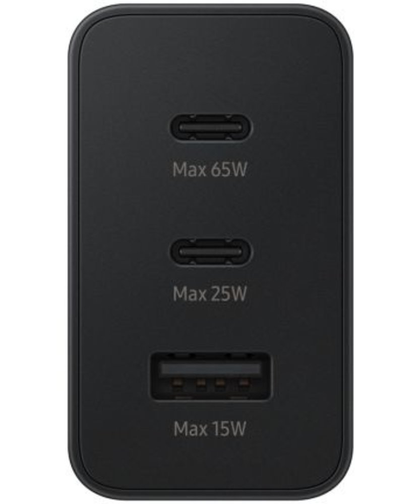 Samsung Chargeur d'origine Samsung 65W Power Adapter - Trio Samsung Chargeur d'origine Samsung 65W Power Adapter - Trio