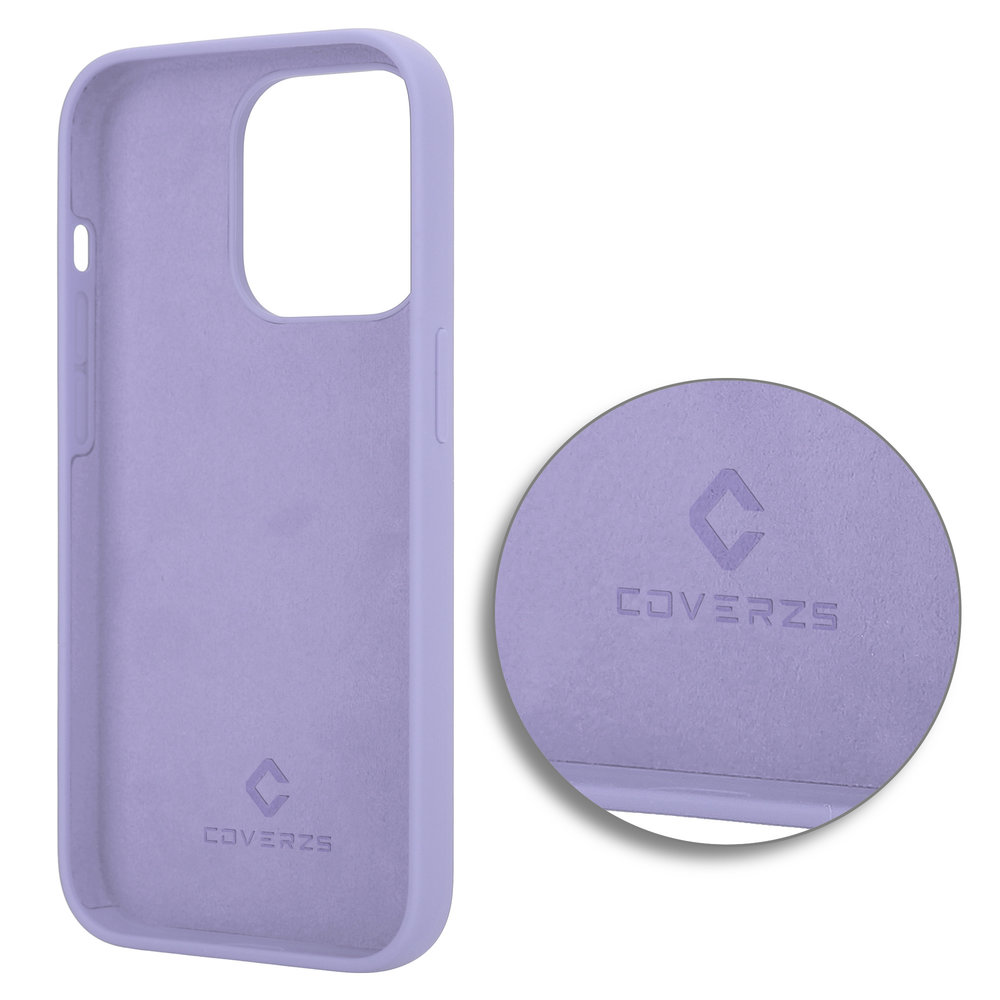 Coverzs Coverzs Coque Luxe Liquid Silicone iPhone 14 Pro (violet) Coverzs Coverzs Coque Luxe Liquid Silicone iPhone 14 Pro (violet)