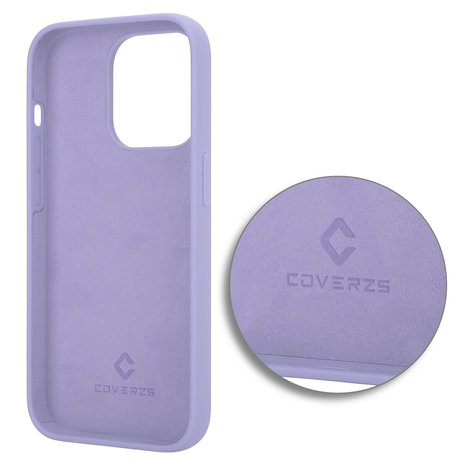 Coverzs Coverzs Coque Luxe Liquid Silicone iPhone 14 Pro (violet) Coverzs Coverzs Coque Luxe Liquid Silicone iPhone 14 Pro (violet)