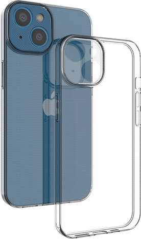 Ceezs Ceezs Coque iPhone 14 en silicone protection appareil photo (transparente)