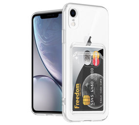 Ceezs Coque porte-cartes iPhone XR (transparente) Ceezs Coque porte-cartes iPhone XR (transparente)