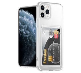 Ceezs Coque porte-cartes iPhone 11 Pro (transparente)