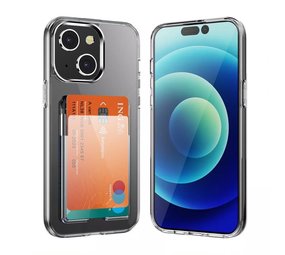 ShieldCase Coque iPhone 13 porte-cartes silicone (transparente) ShieldCase Coque iPhone 13 porte-cartes silicone (transparente)