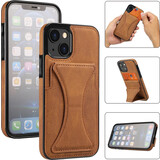 ShieldCase Étui cuir iPhone 13 Mini support porte-cartes (marron) ShieldCase Étui cuir iPhone 13 Mini support porte-cartes (marron)
