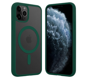 ShieldCase Coque Transparente iPhone 11 Pro Magsafe avec bords colorés (vert) ShieldCase Coque Transparente iPhone 11 Pro Magsafe avec bords colorés (vert)