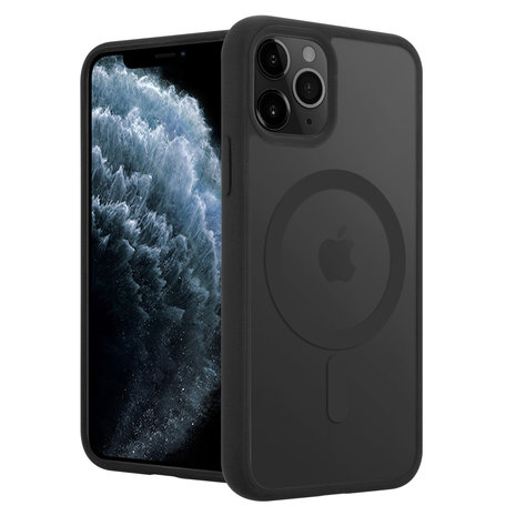 ShieldCase ShieldCase Coque Transparente iPhone 11 Pro Magsafe avec bords colorés (noir) ShieldCase ShieldCase Coque Transparente iPhone 11 Pro Magsafe avec bords colorés (noir)