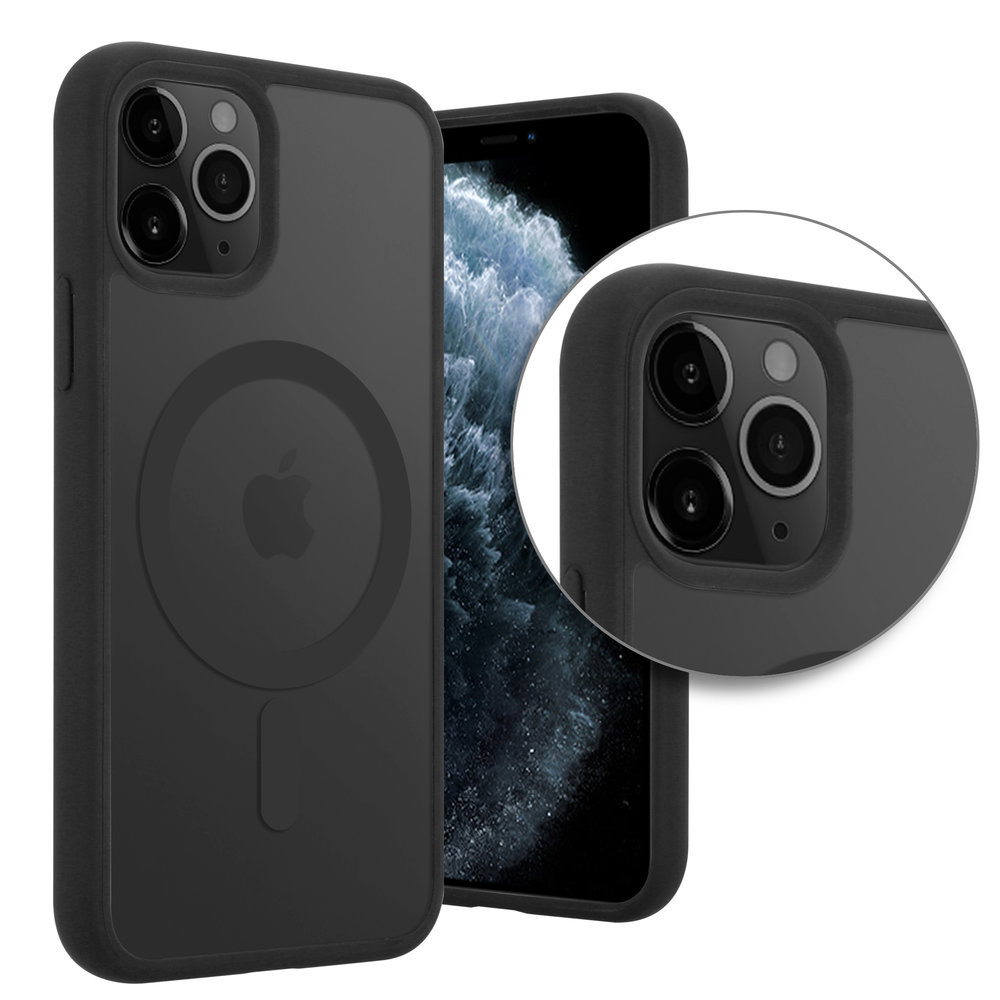 ShieldCase ShieldCase Coque Transparente iPhone 11 Pro Magsafe avec bords colorés (noir) ShieldCase ShieldCase Coque Transparente iPhone 11 Pro Magsafe avec bords colorés (noir)