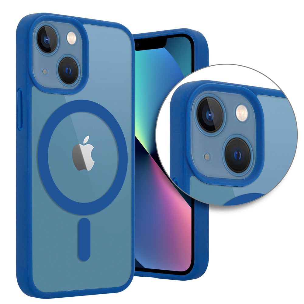coque iphone 13 mini bleu electrique