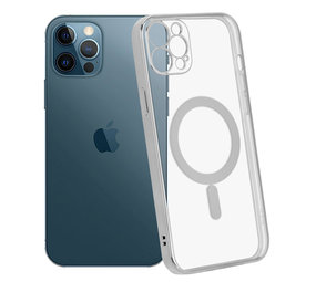 ShieldCase Coque iPhone 11 Pro revêtement métallique Magsafe transparent (argent) ShieldCase Coque iPhone 11 Pro revêtement métallique Magsafe transparent (argent)