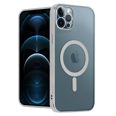 ShieldCase ShieldCase Coque iPhone 11 Pro revêtement métallique Magsafe transparent (argent) ShieldCase ShieldCase Coque iPhone 11 Pro revêtement métallique Magsafe transparent (argent)