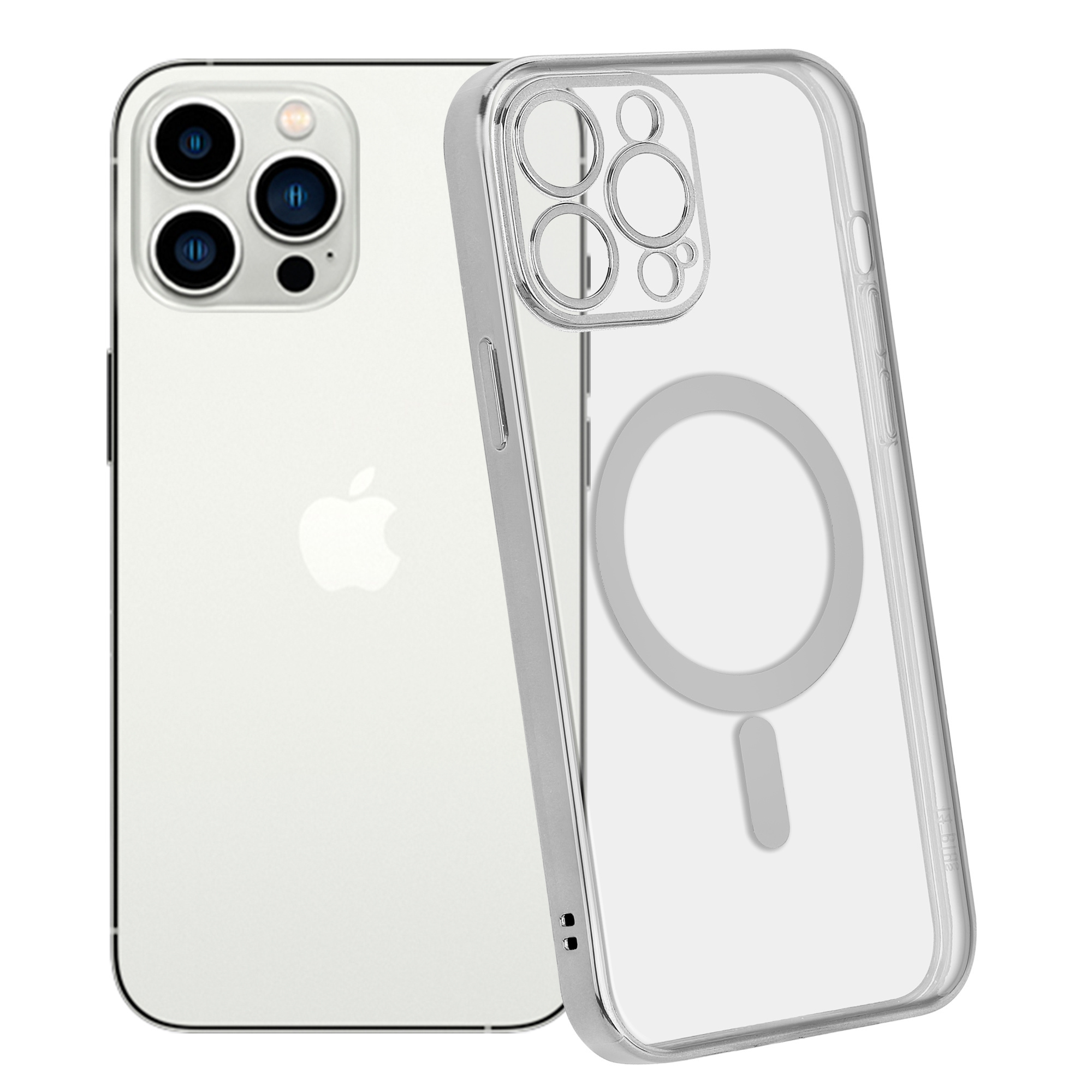 Vitre Arrière Pour IPhone 14 Pro Max Avec Support Argent Et NFC - Neuf, Marque Samsung