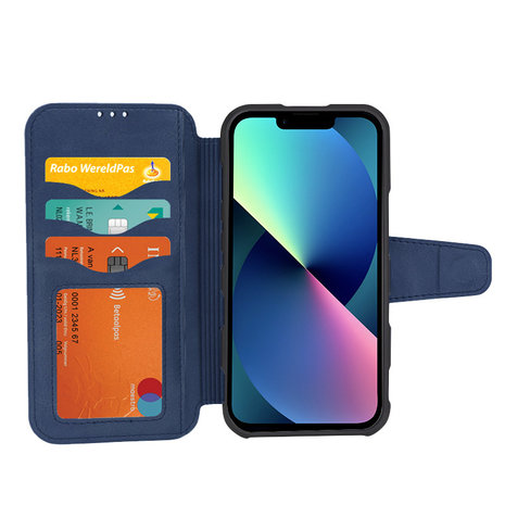 Coverzs Coverzs Coque à rabat cuir iPhone 14 Plus MagSafe (bleu) Coverzs Coverzs Coque à rabat cuir iPhone 14 Plus MagSafe (bleu)