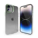 Coverzs Coque rigide iPhone 11 bumper métallique (vert)