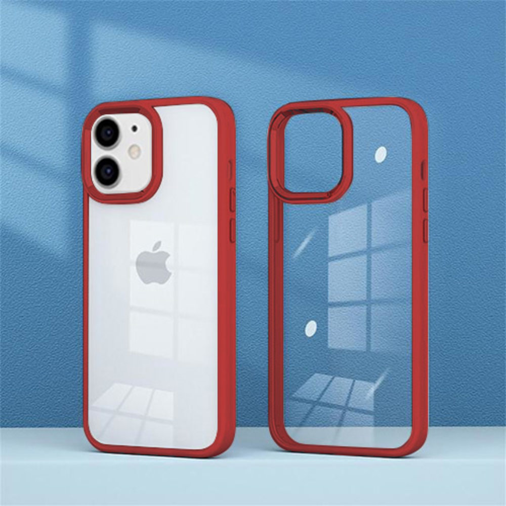 Coverzs Coverzs Coque iPhone 11 solide bumper matte (bordeaux) Coverzs Coverzs Coque iPhone 11 solide bumper matte (bordeaux)