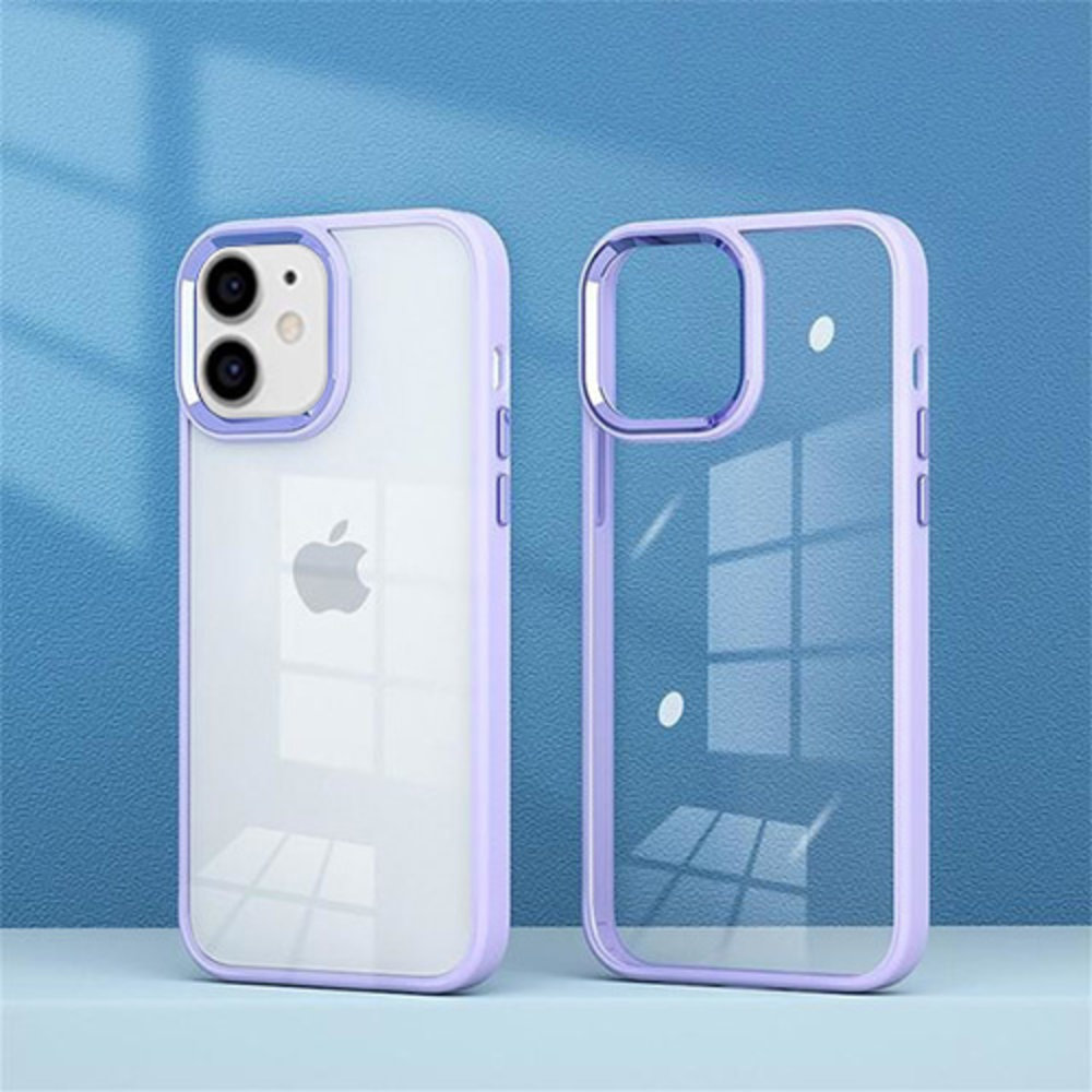 Coverzs Coverzs Coque iPhone 11 solide bumper matte (violet) Coverzs Coverzs Coque iPhone 11 solide bumper matte (violet)