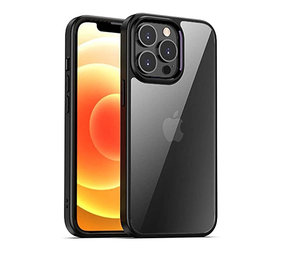 Coverzs Coque iPhone 12 Pro Max solide pare-chocs matte (noir) Coverzs Coque iPhone 12 Pro Max solide pare-chocs matte (noir)