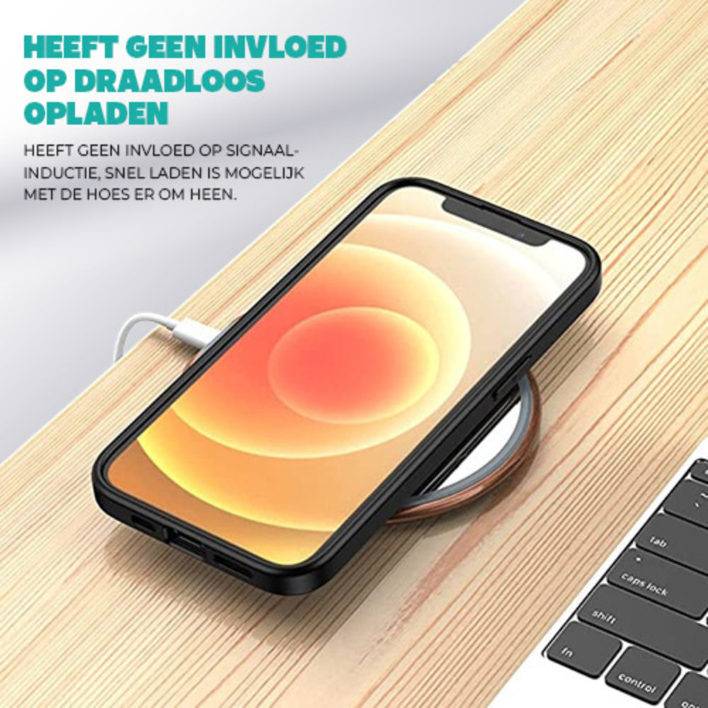 Coverzs Coverzs Coque iPhone 12 Pro Max solide pare-chocs matte (noir) Coverzs Coverzs Coque iPhone 12 Pro Max solide pare-chocs matte (noir)