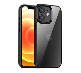 Coverzs Coque iPhone 12 solide bumper matte (noir) Coverzs Coque iPhone 12 solide bumper matte (noir)