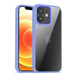 Coverzs Coque iPhone 12 solide bumper matte (bleu) Coverzs Coque iPhone 12 solide bumper matte (bleu)