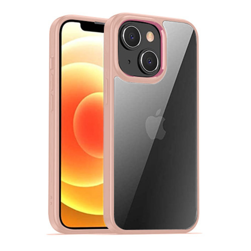 Coverzs Coverzs Coque iPhone 13 solide bumper matte (rose) Coverzs Coverzs Coque iPhone 13 solide bumper matte (rose)