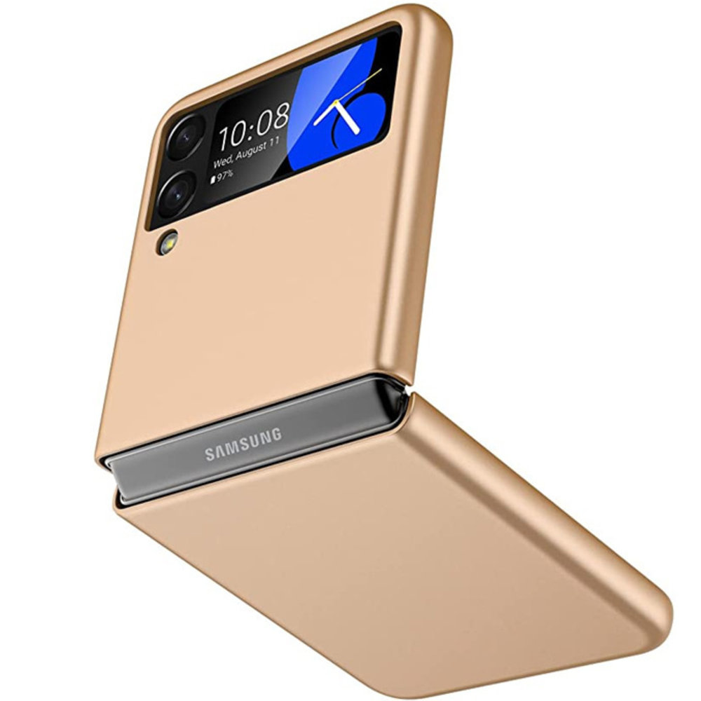 ShieldCase ShieldCase Coque Samsung Galaxy Z Flip 4 Ultra fine (or rose)