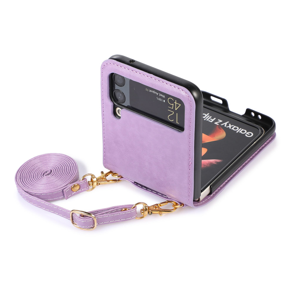 ShieldCase ShieldCase Coque Samsung Galaxy Z Flip 4 étui portefeuille cuir (rose) ShieldCase ShieldCase Coque Samsung Galaxy Z Flip 4 étui portefeuille cuir (rose)