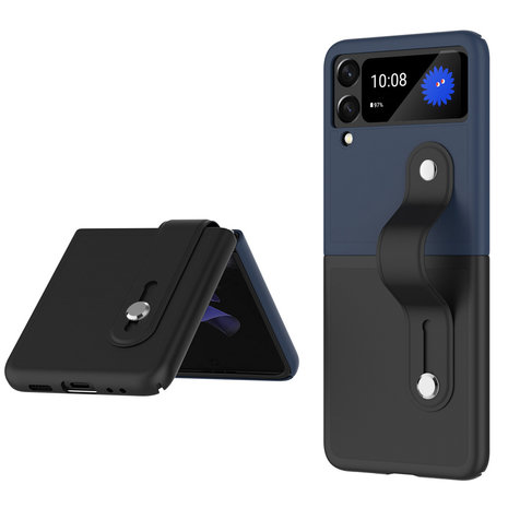 ShieldCase ShieldCase Coque Samsung Galaxy Z Flip 4 poignée (noir)