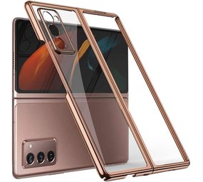 ShieldCase Coque Samsung Galaxy Z Fold 4 métallique (or rose)