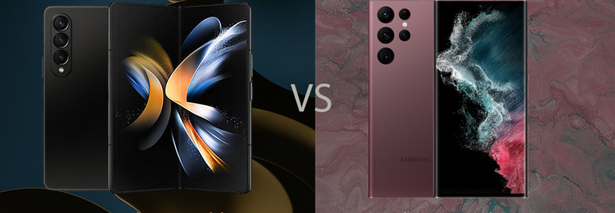 Samsung Galaxy Z Fold 4 vs S22 Ultra Samsung Galaxy Z Fold 4 vs S22 Ultra