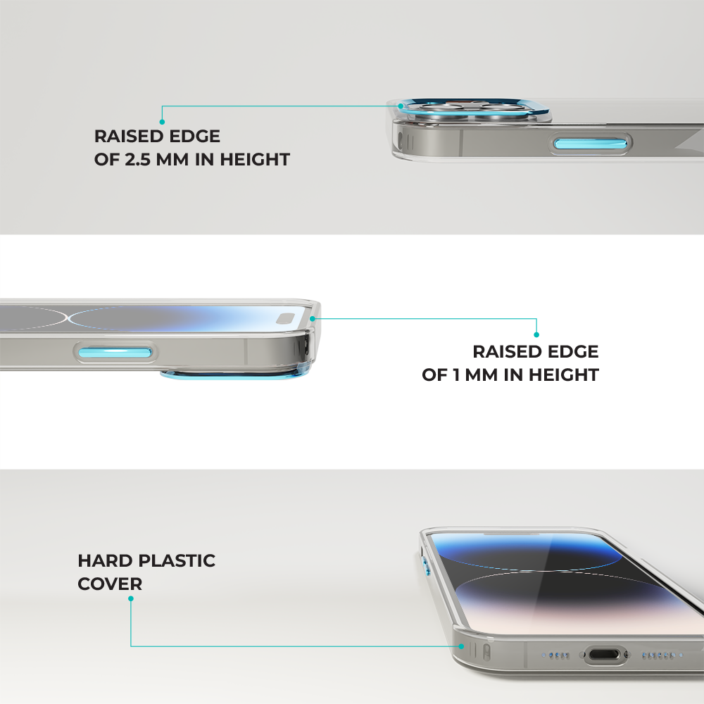 Coverzs Coversz Coque rigide iPhone 12 bumper métallique (bleu) Coverzs Coversz Coque rigide iPhone 12 bumper métallique (bleu)