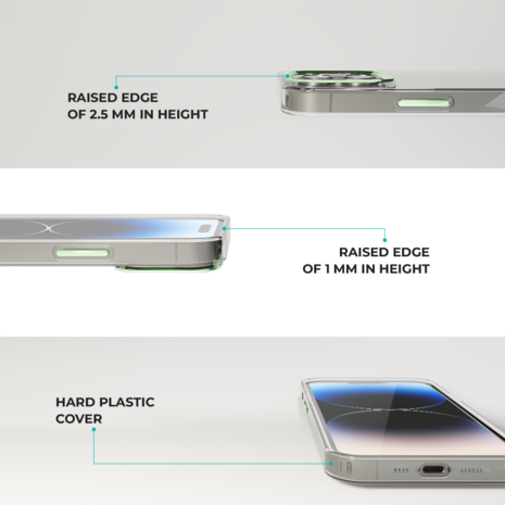 Coverzs Coverzs Coque rigide iPhone 12 bumper métallique (vert) Coverzs Coverzs Coque rigide iPhone 12 bumper métallique (vert)