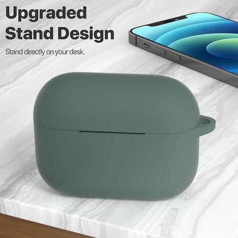 ShieldCase ShieldCase Coque silicone AirPods Pro 2 (vert foncé) ShieldCase ShieldCase Coque silicone AirPods Pro 2 (vert foncé)