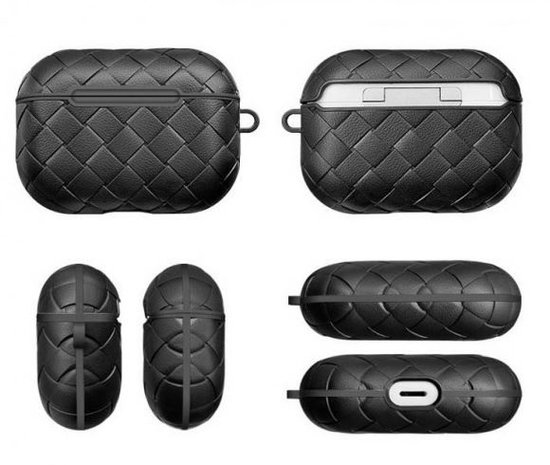 ShieldCase ShieldCase Woven Pattern Coque Airpods Pro 2 (noir)