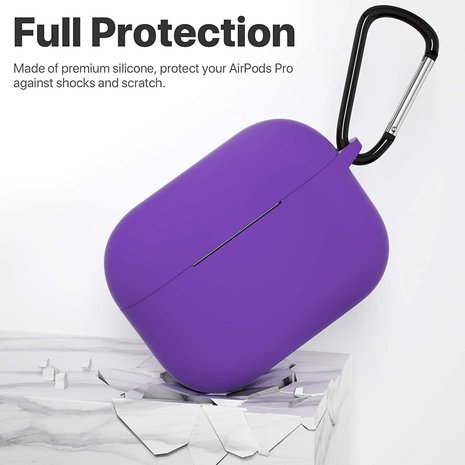 ShieldCase ShieldCase Coque silicone AirPods Pro 2 (violet)