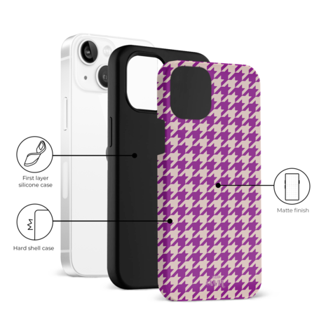 xoxo Wildhearts xoxo Wildhearts When In Paris Purple - Coque iPhone 13