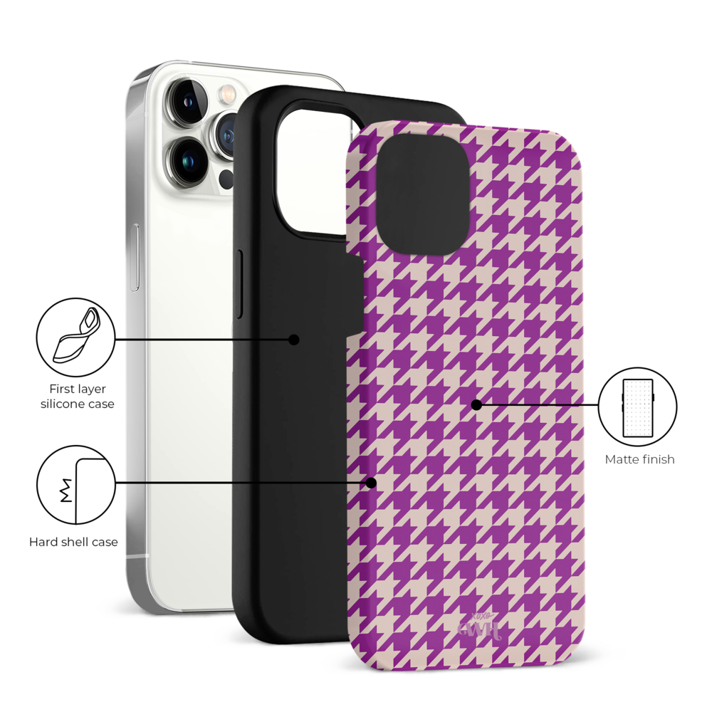 xoxo Wildhearts xoxo Wildhearts When In Paris Purple - Coque iPhone 13 Pro xoxo Wildhearts xoxo Wildhearts When In Paris Purple - Coque iPhone 13 Pro