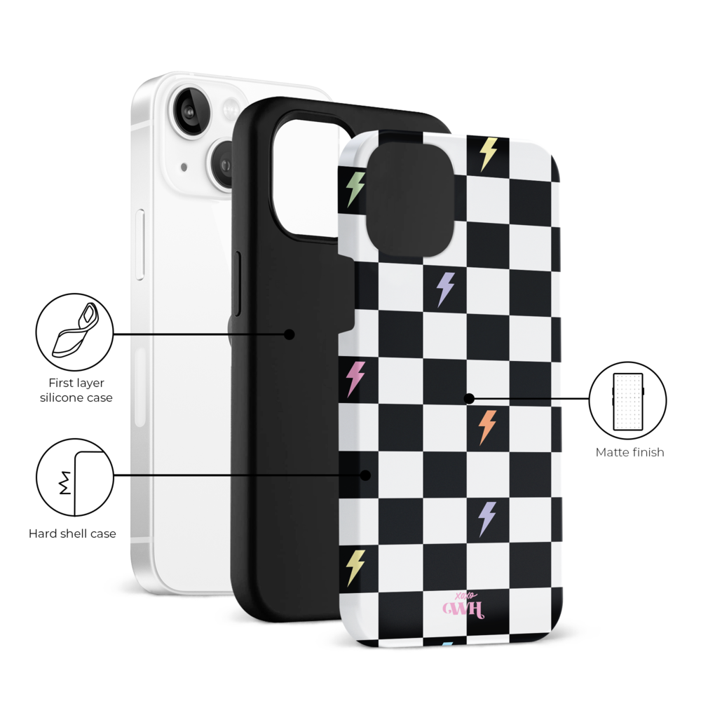 xoxo Wildhearts xoxo Wildhearts Thunderstruck - Coque iPhone 13 xoxo Wildhearts xoxo Wildhearts Thunderstruck - Coque iPhone 13