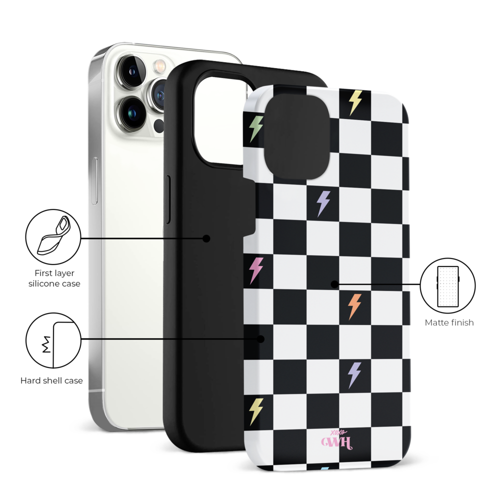 xoxo Wildhearts xoxo Wildhearts Thunderstruck - Coque iPhone 13 Pro xoxo Wildhearts xoxo Wildhearts Thunderstruck - Coque iPhone 13 Pro