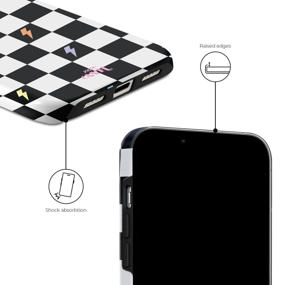 xoxo Wildhearts xoxo Wildhearts Thunderstruck - Coque iPhone 13 Pro xoxo Wildhearts xoxo Wildhearts Thunderstruck - Coque iPhone 13 Pro