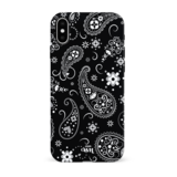 xoxo Wildhearts Paisley Dawn Black - Coque iPhone X/XS xoxo Wildhearts Paisley Dawn Black - Coque iPhone X/XS