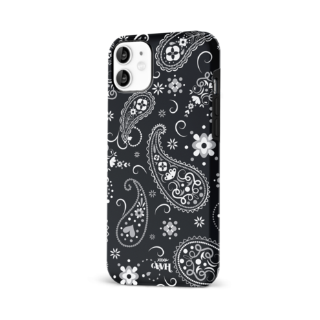 xoxo Wildhearts xoxo Wildhearts Paisley Dawn Black - Coque iPhone 12 xoxo Wildhearts xoxo Wildhearts Paisley Dawn Black - Coque iPhone 12